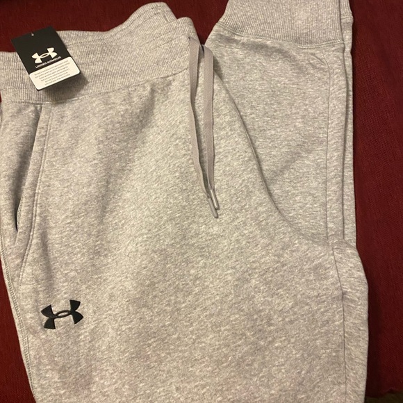 Under Armour Large Men’s Sweatpants Gray XLarge - Picture 3 of 4